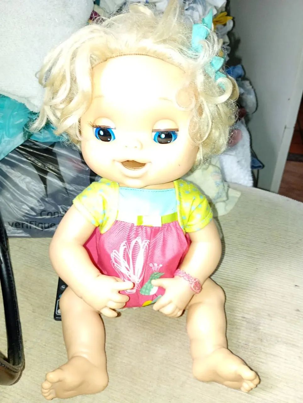 Boneca baby Alive funcionando 