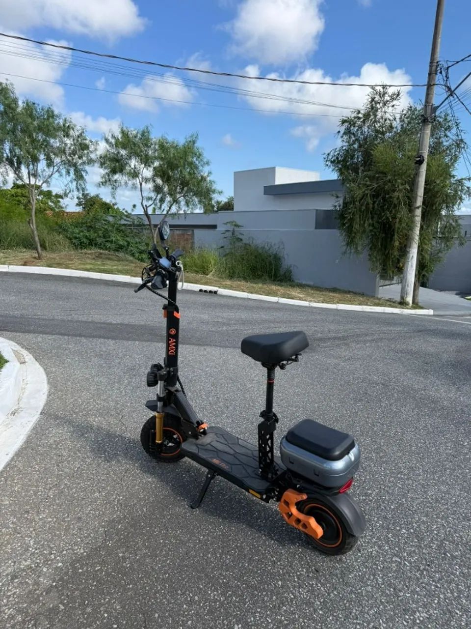 patinete eletrico amxi m5 pro 48v novinho - Foto 5