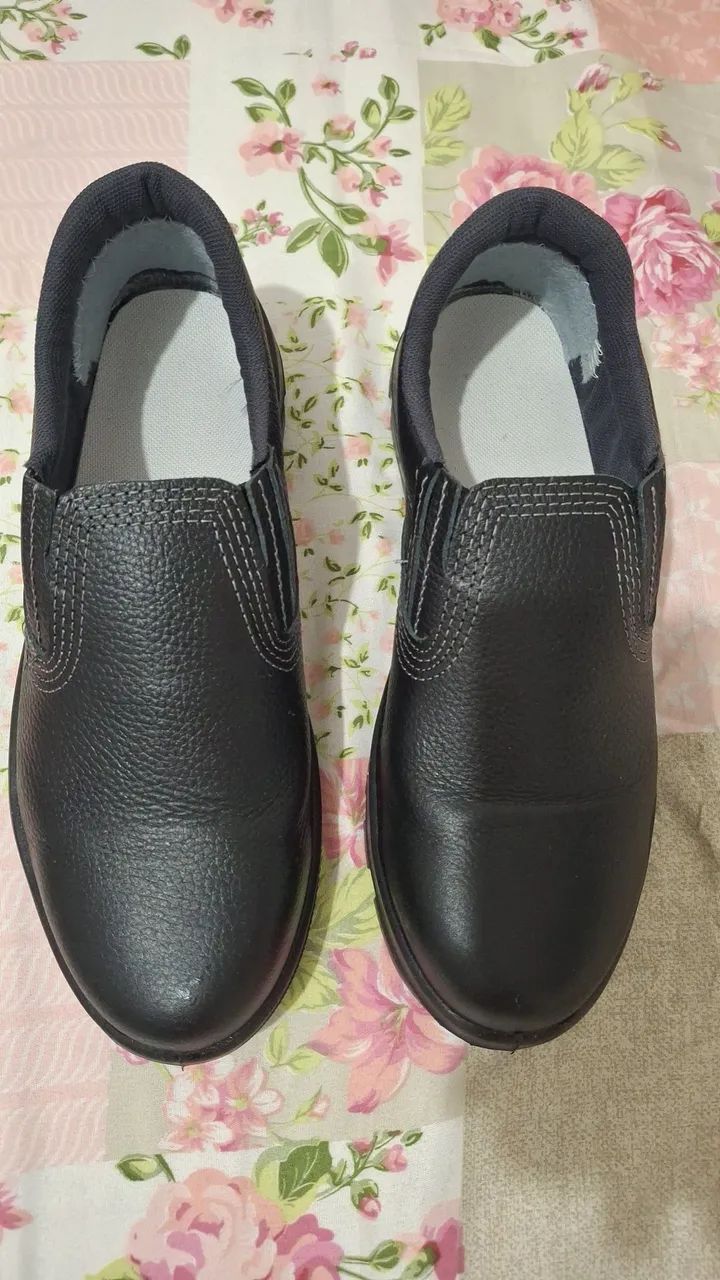 Bota de trabalho.