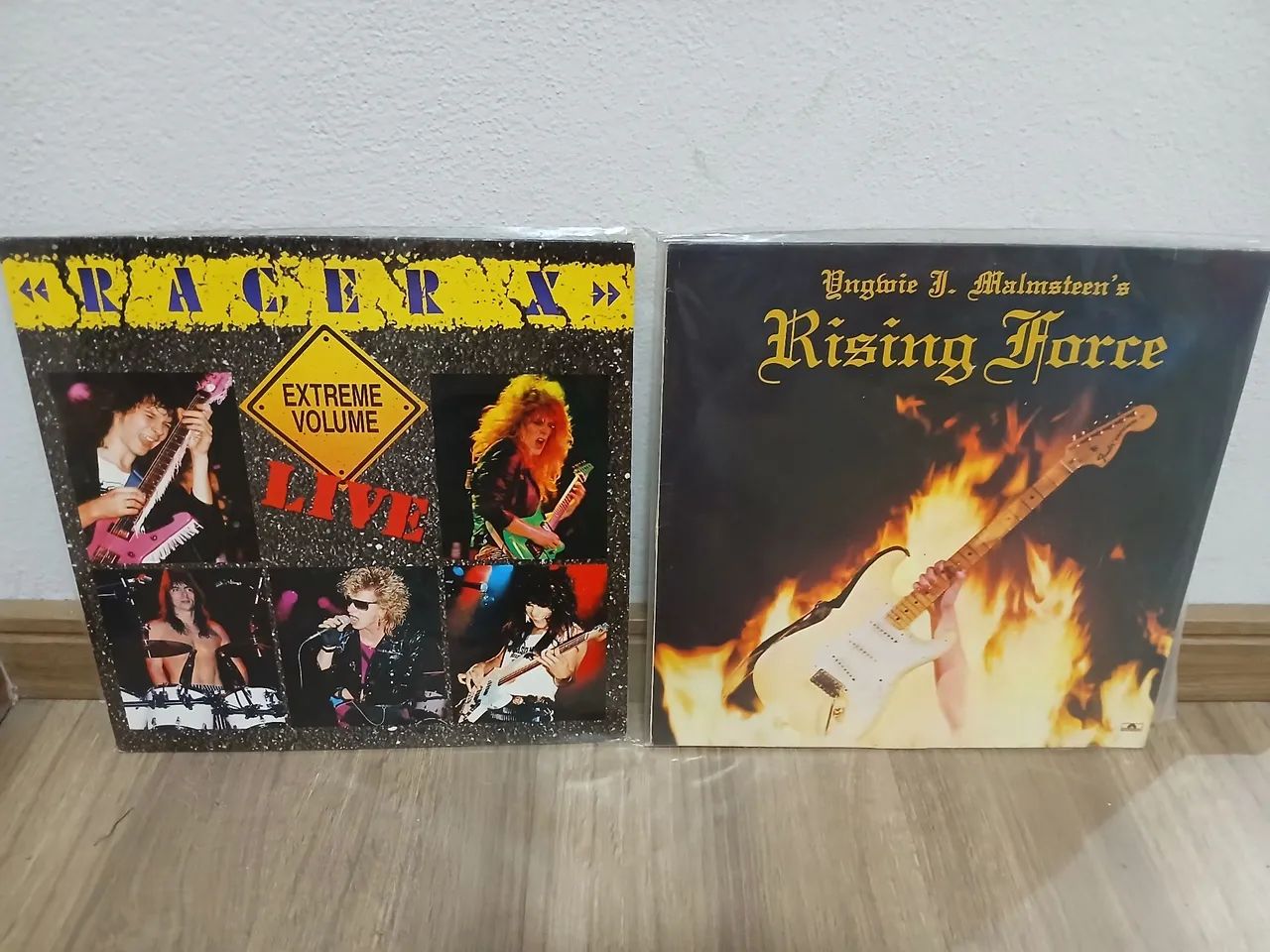 Disco vinil Racer X e Yngwie Malmsteen 