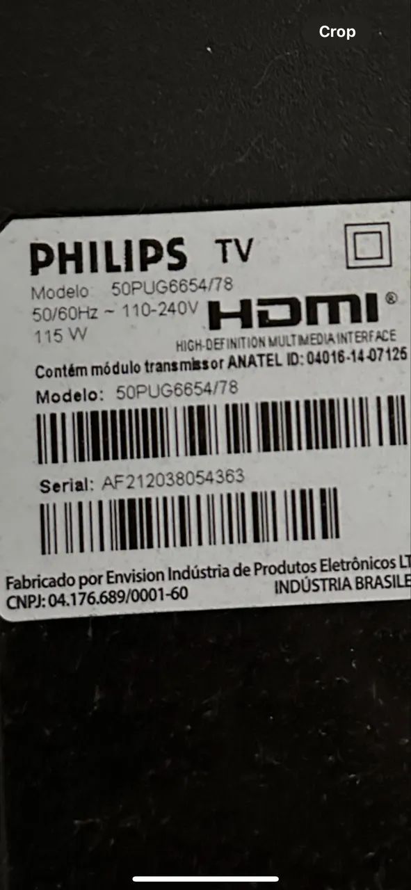 TV Philips 50? retirada de peças  - Foto 2