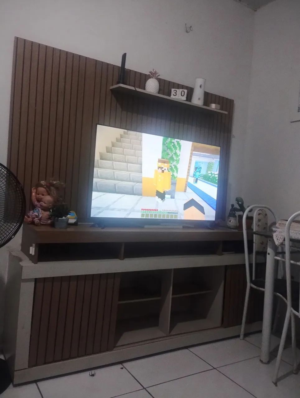 Painel e rack pra sua sala - Foto 4