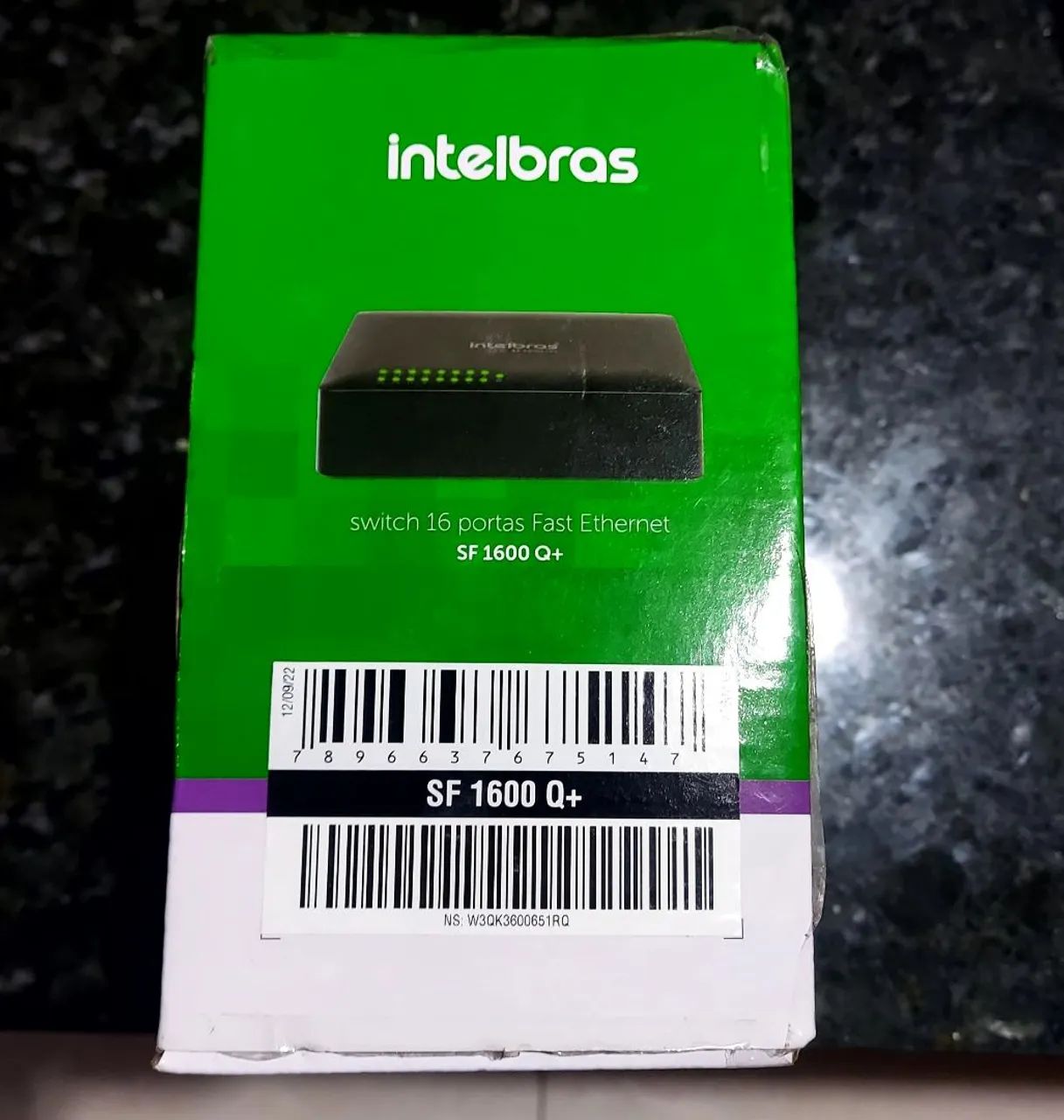 NOVO SEM USO - Switch Intelbras SF 1600 Q+ 16 Portas Fast Ethernet - Foto 5