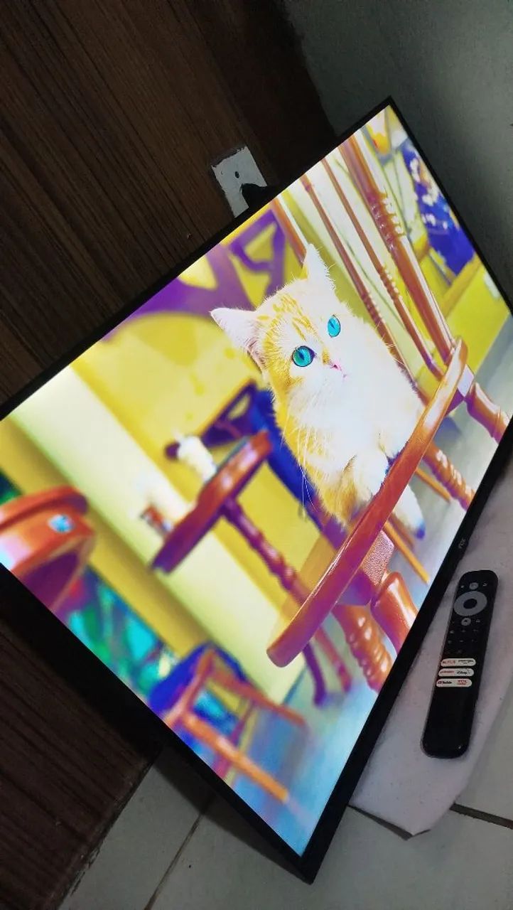 VENDO TV 43 SMART TOP, COM COMANDO DE VOZFUNCIONA PERFEITAMENTE, TV CONSERVADA,!!! - Foto 5