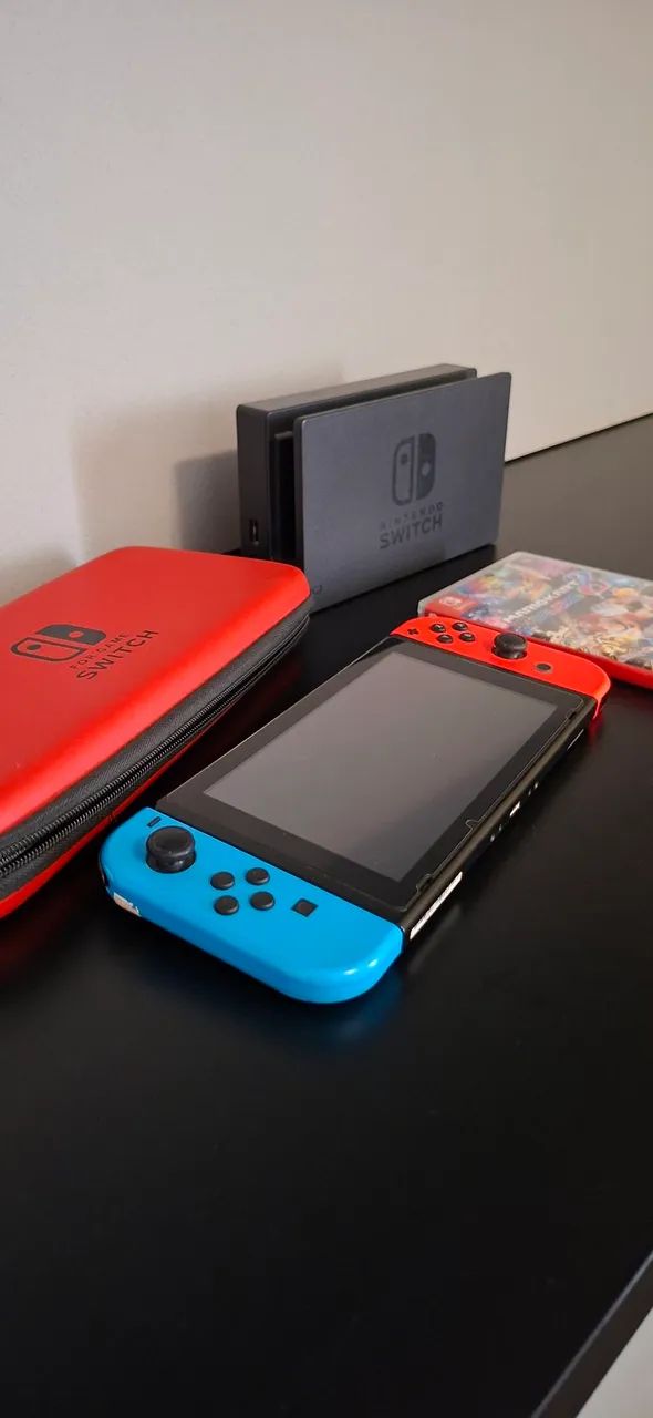 Nintendo Switch completo com jogo - Foto 2
