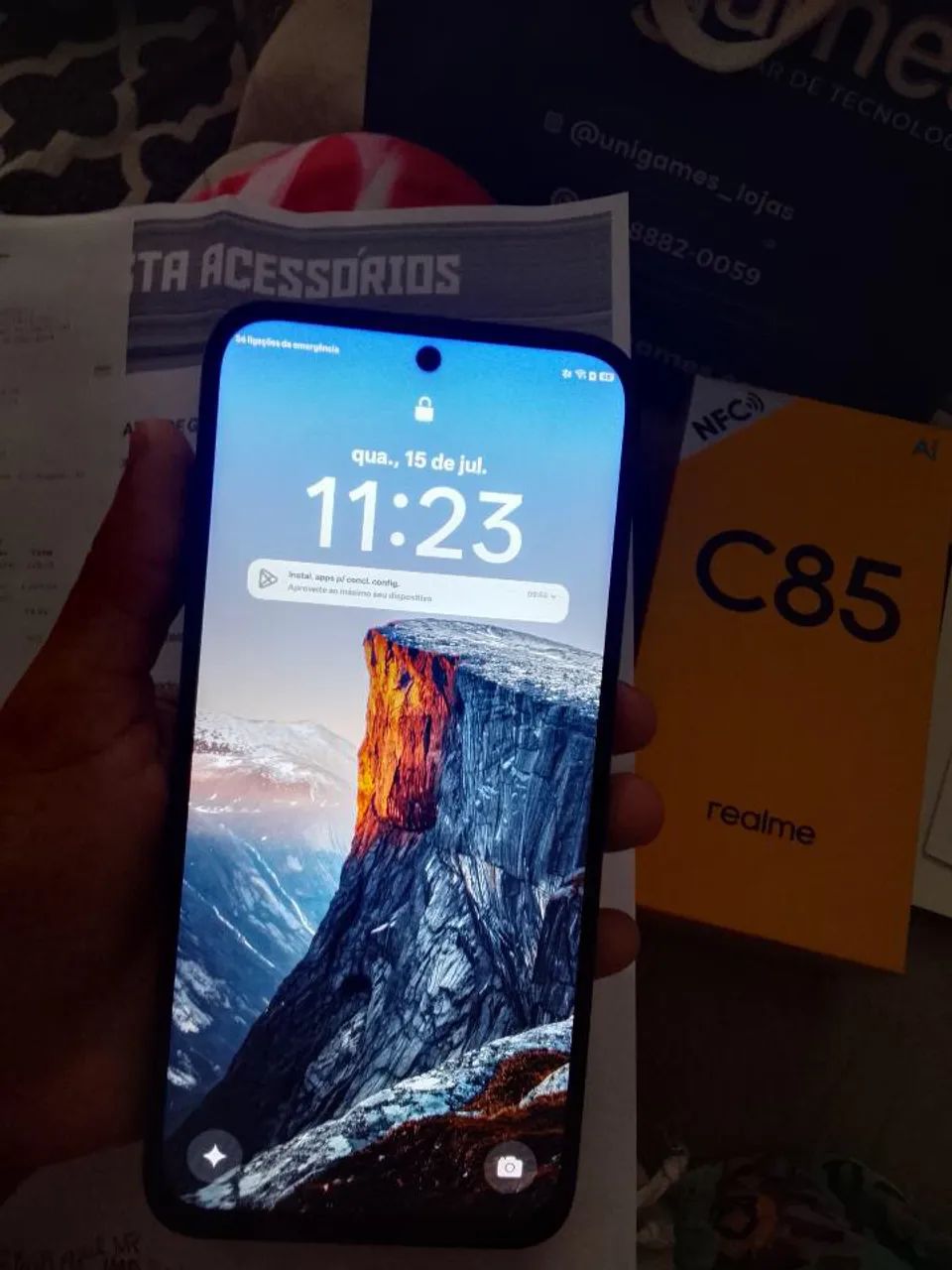 Celular realme C85 aprova d?água  - Foto 5