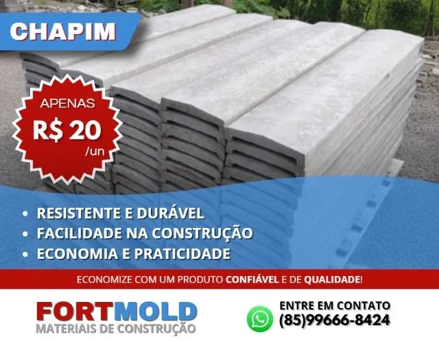 CHAPIM PRÉ-MOLDADO
