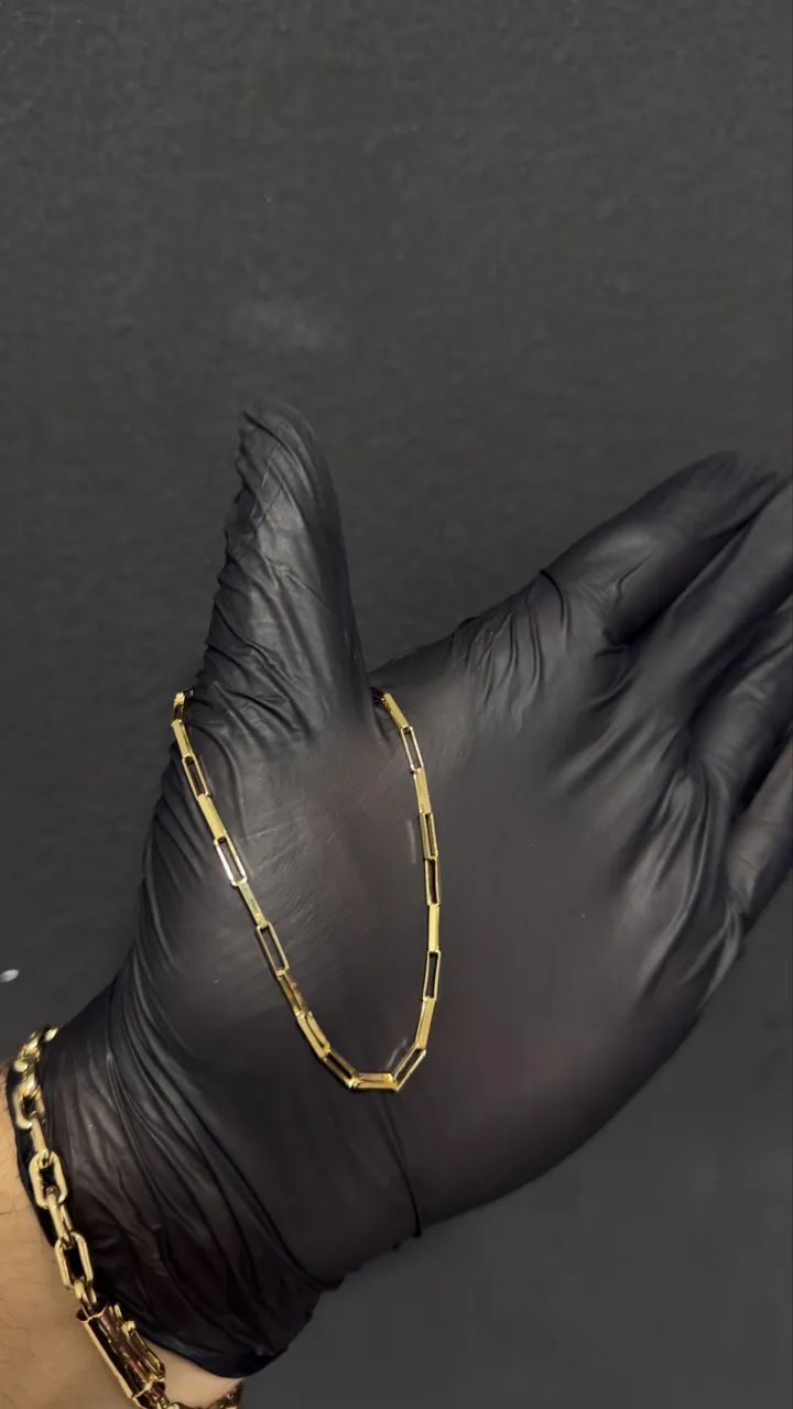 Pulseira de ouro 18k maciça de fábrica cartier  - Foto 2
