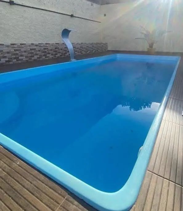 Piscina de fibra 6 metros retangular com infantil de brinde!!!!! - Foto 2