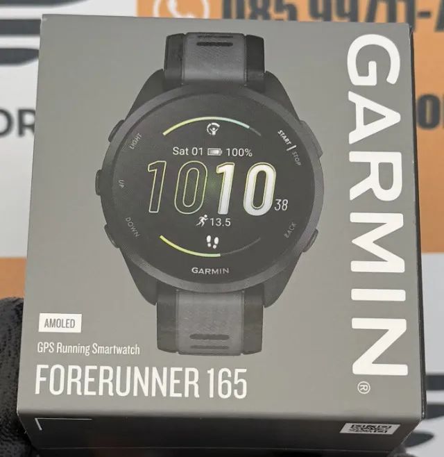 Smartwatch Garmin Forerunner 165 Preto
