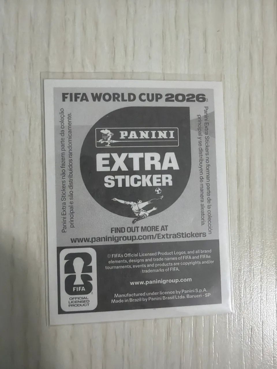 Federico Valverde Regular - Extra Sticker - Original Copa 2026 - Foto 2