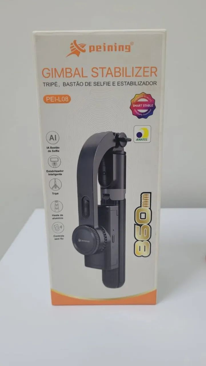 Gimbal Estabilizador e Microfone de Lapela - Foto 3