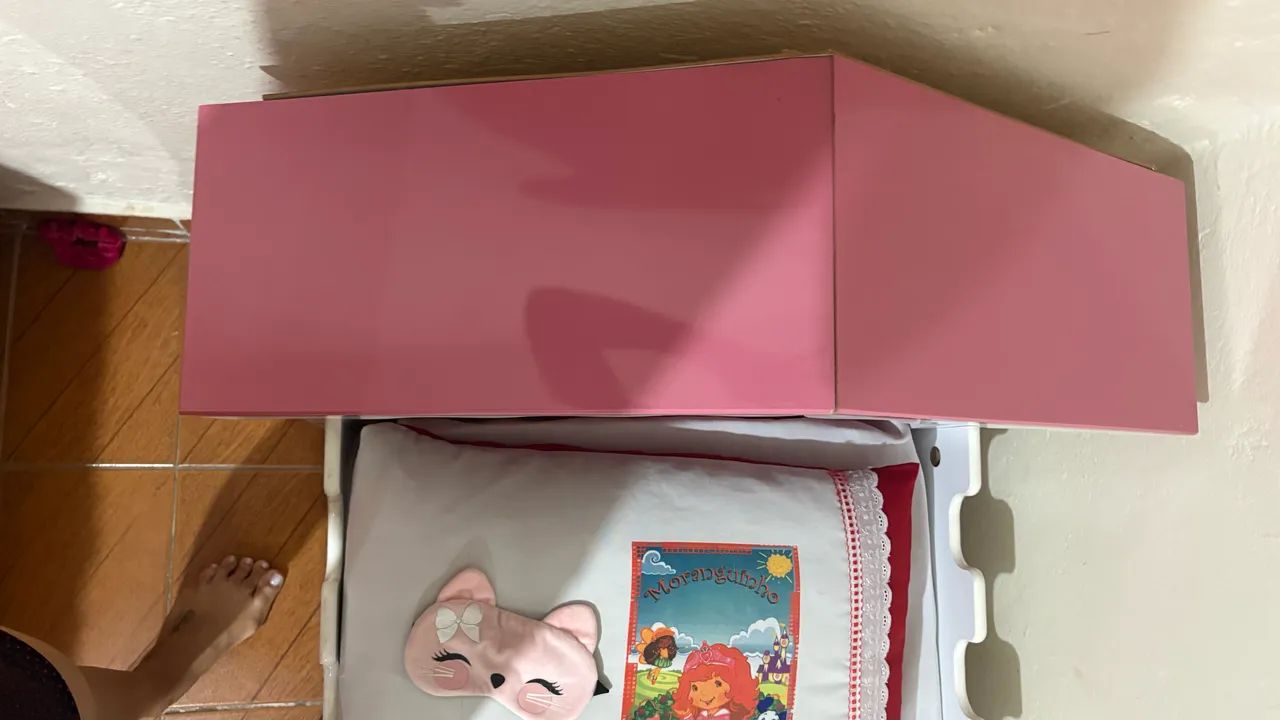 Cama infantil castelo com colchão  - Foto 2