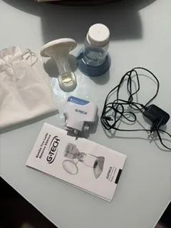 Bomba Extratora de Leite Materno Elétrica G-tech - Foto 4