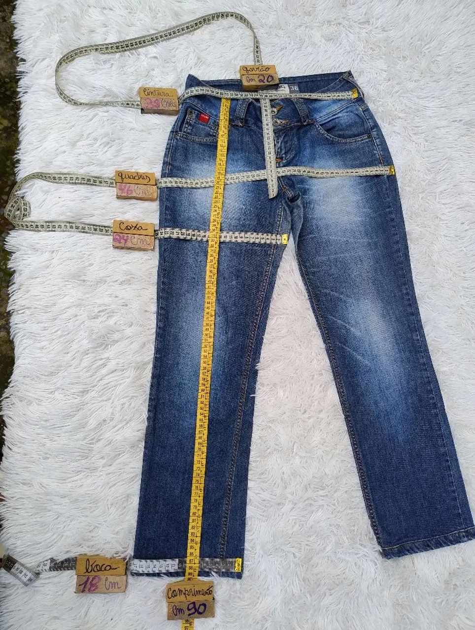 Calça Jeans Opção 36 - Foto 5