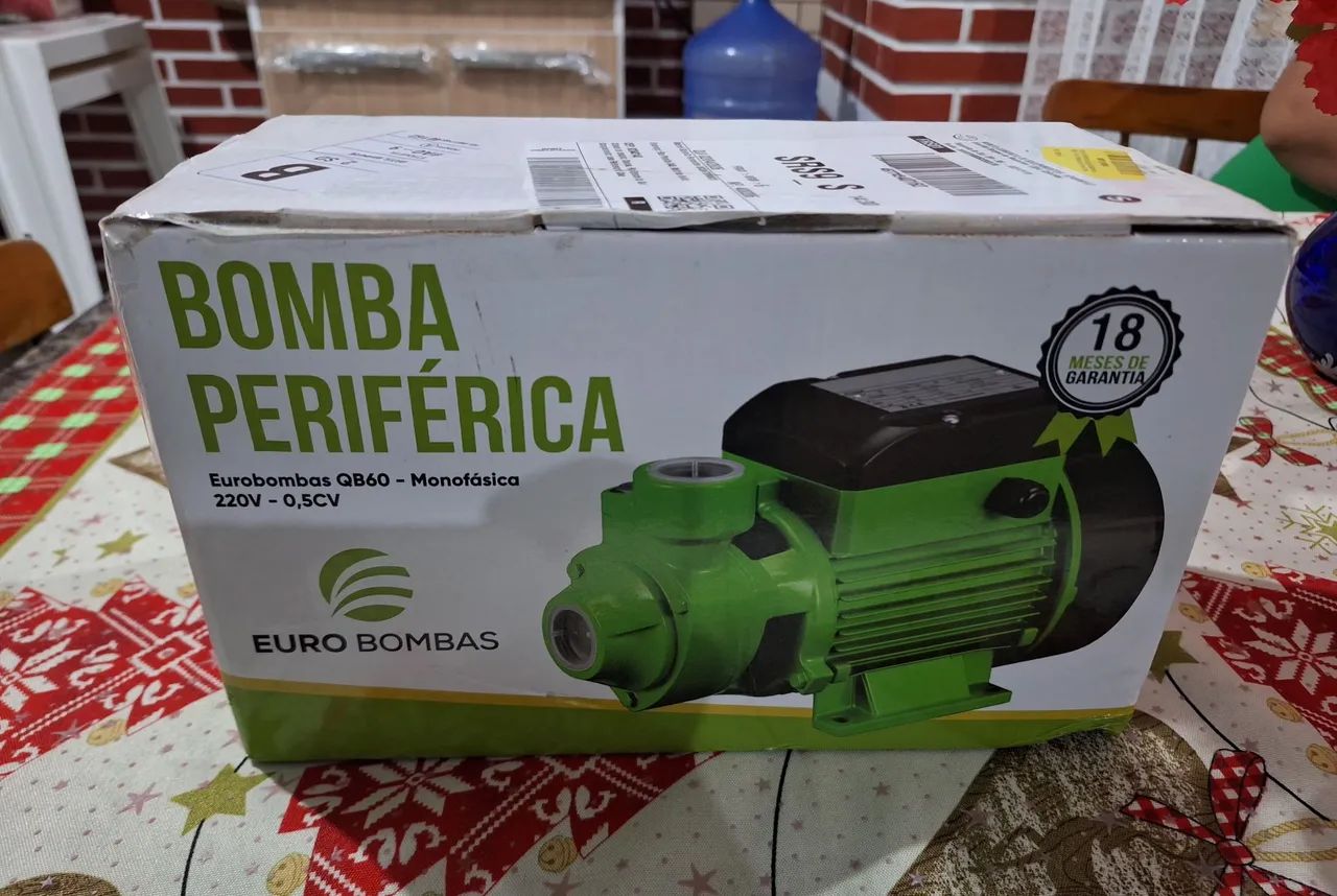 Bomba de água para poço/caixa de água 220V - Foto 2