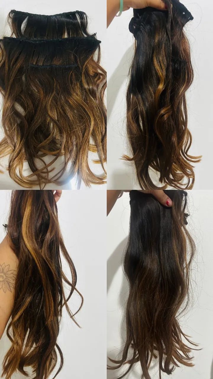 Vendo mega cabelo  135 gramas  - Foto 3