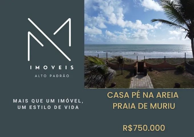 CASA PÉ NA AREIA