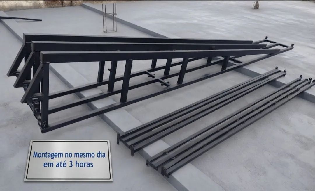 Toldo 6x3m p/ carros e áreas externas  - Foto 4