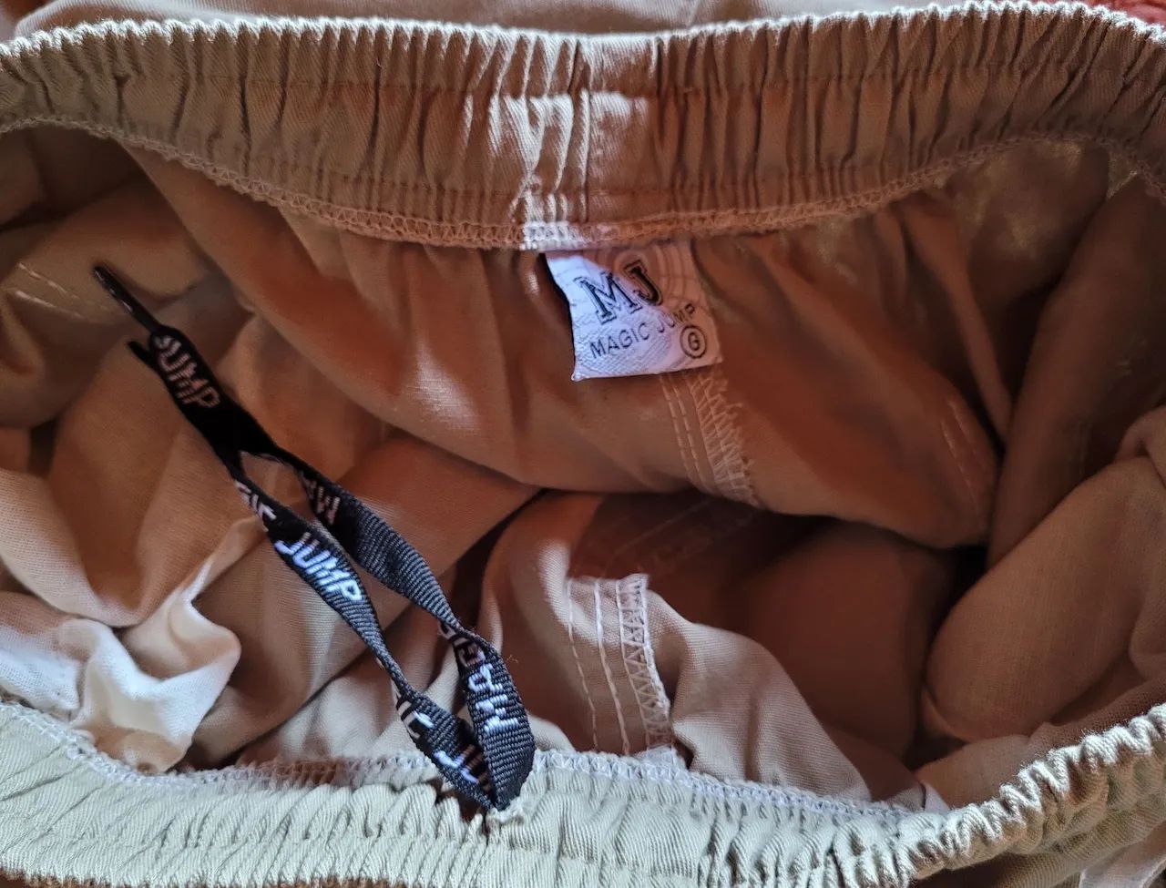 Calça Magic Jump Cargo Bege - Tam G - Foto 4