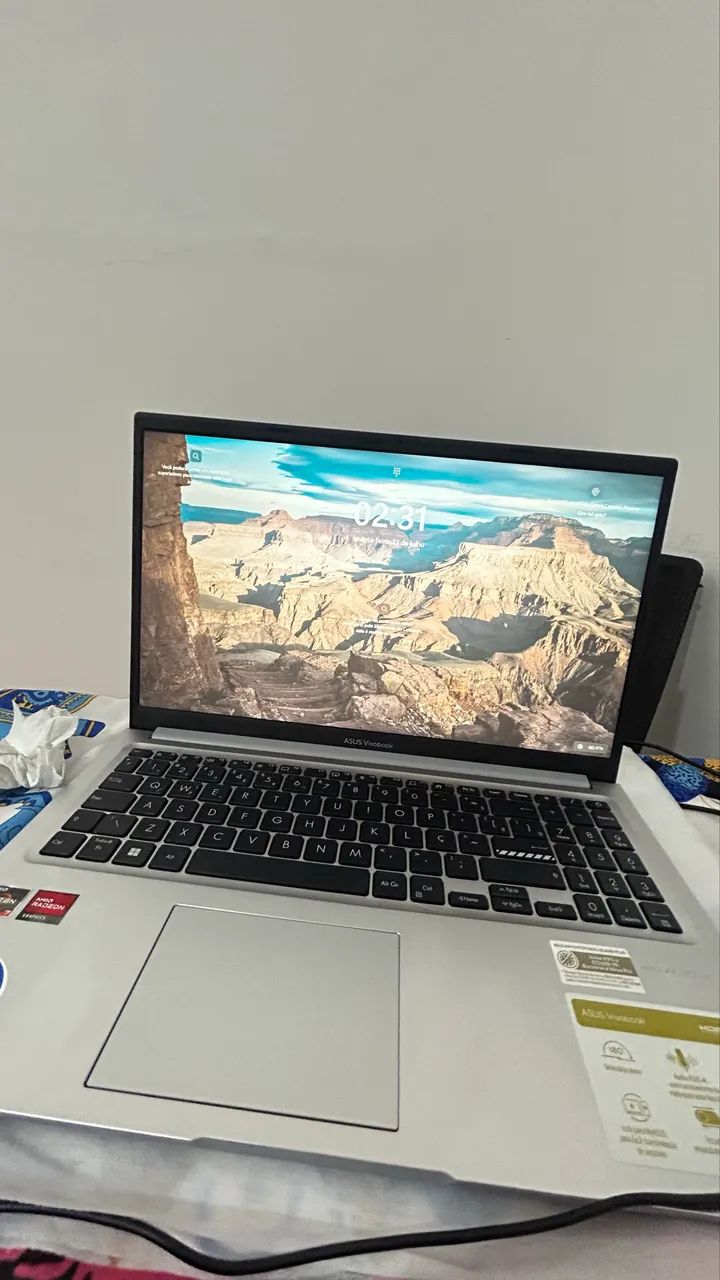 Notebook asus vivo book 15 Rayzen com Windows  - Foto 5
