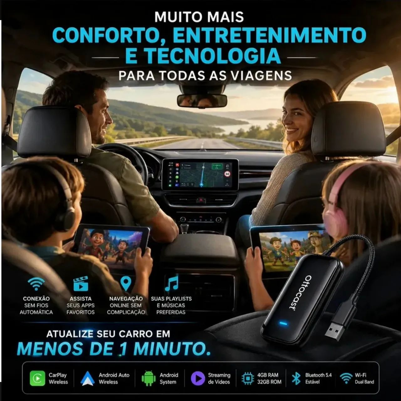 Ottocast para multimidia  - Foto 2