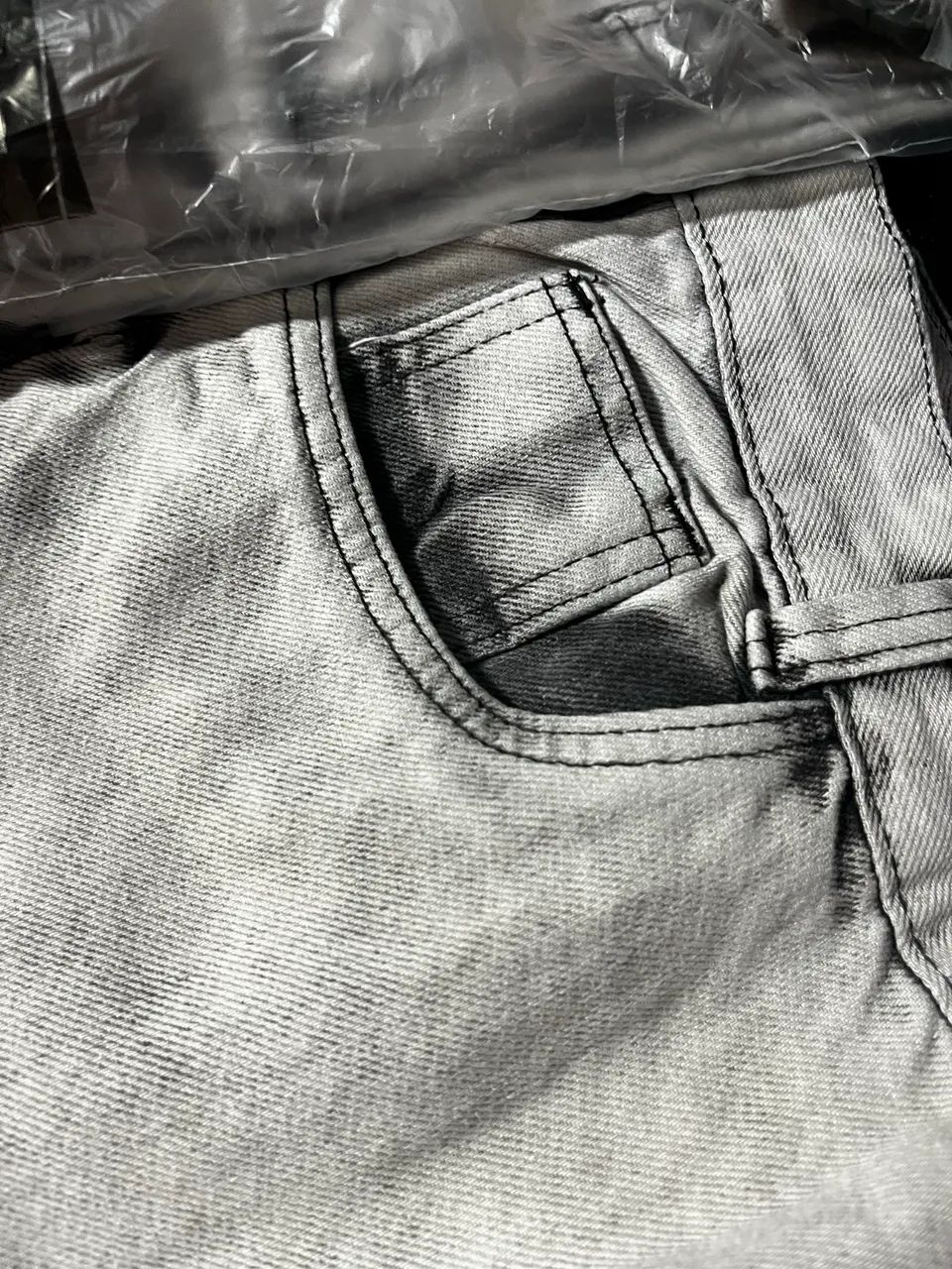 Calça baggy estonada  - Foto 4