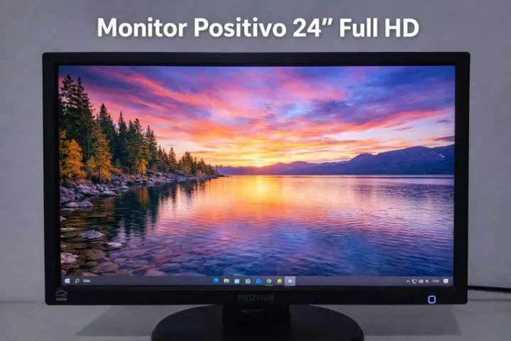 Monitor Positivo 24 Polegadas Full HD - Para Sair Rápido ?