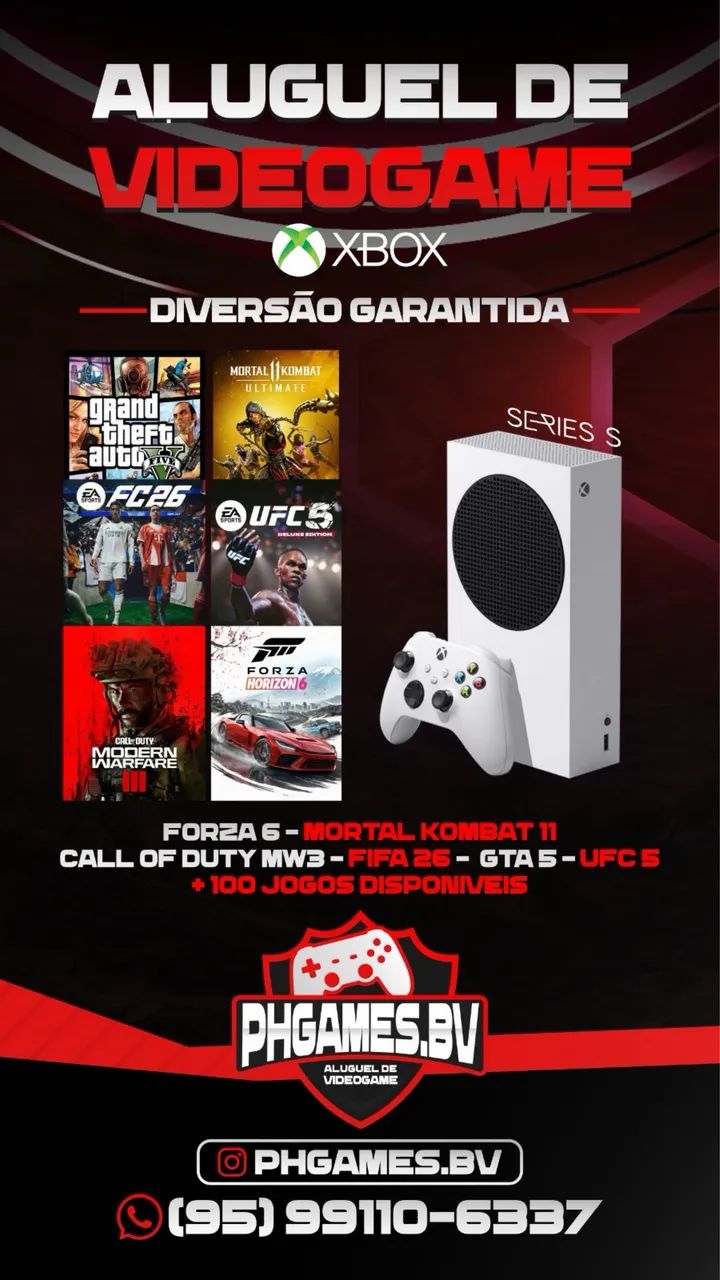 Aluguel de videogame PS4, PS5 Xbox series S e X - Foto 3
