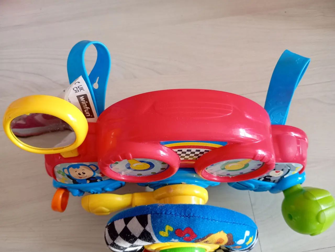 Volantinho Aprendendo a dirigir musical Winfun - Foto 5