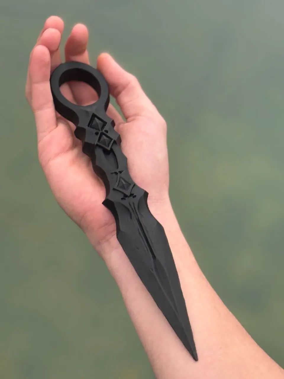 Adaga de anel sombria para cosplay