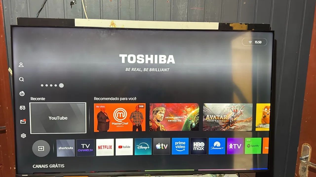 Tv 65 4kpolegadas ainda está no plástico  - Foto 2