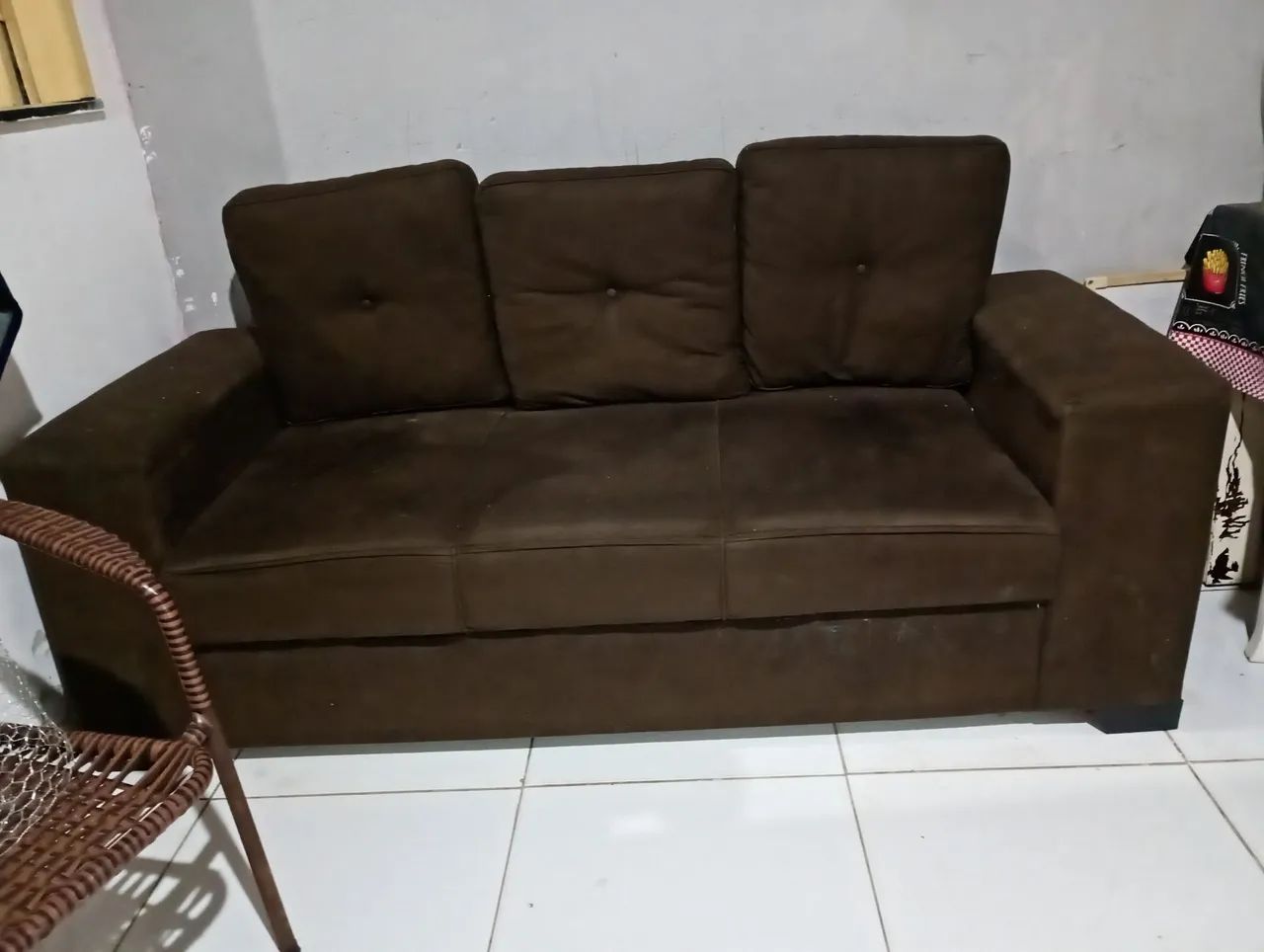 Vendo conj de sofá com 2 e 3 lugares - Foto 2