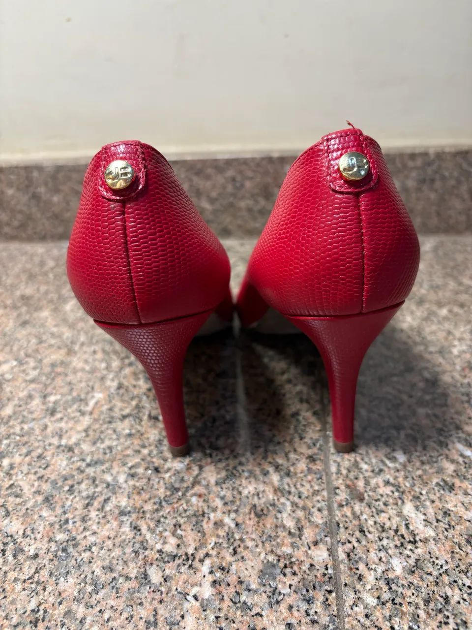 Scarpin vermelho  - Foto 3