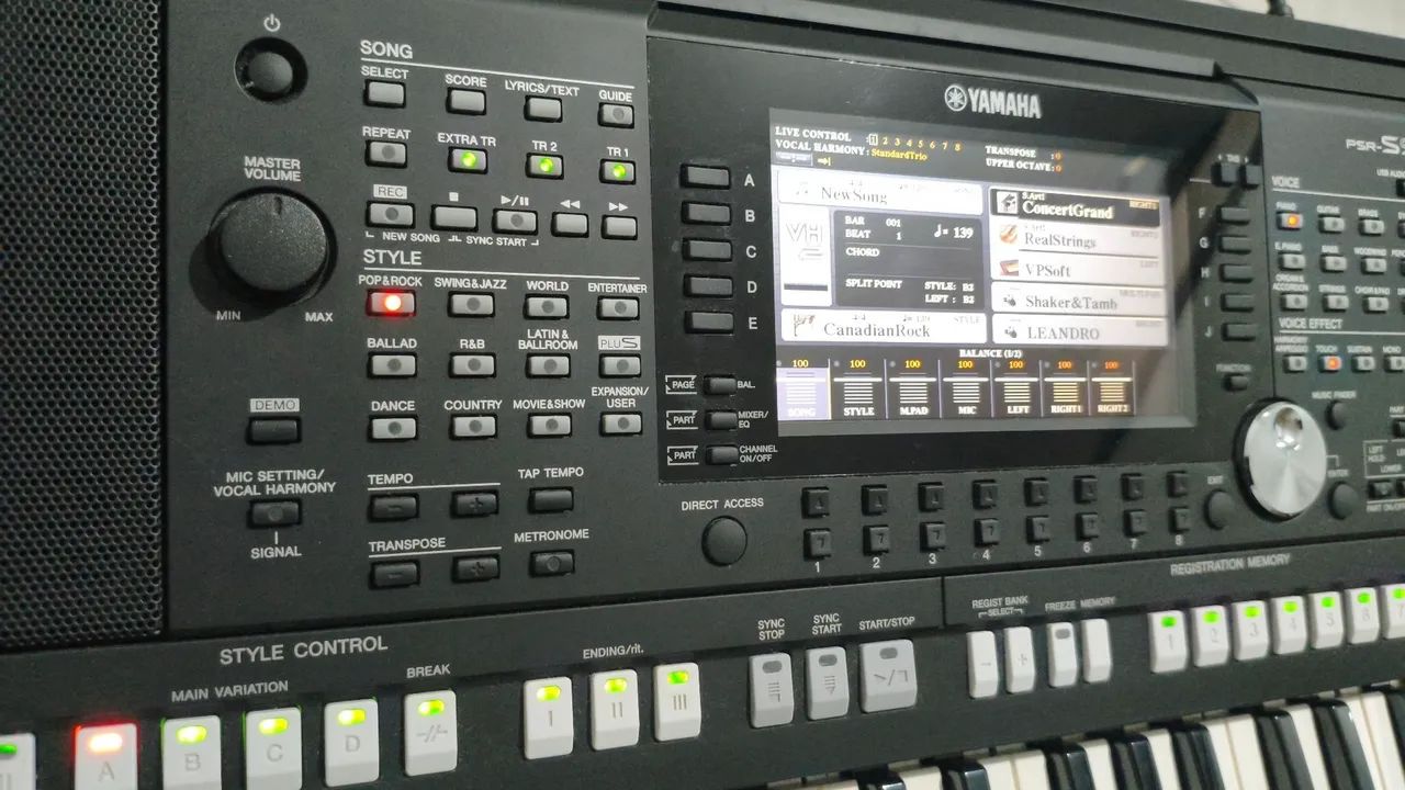 Teclado yamaha s975 relíquia 