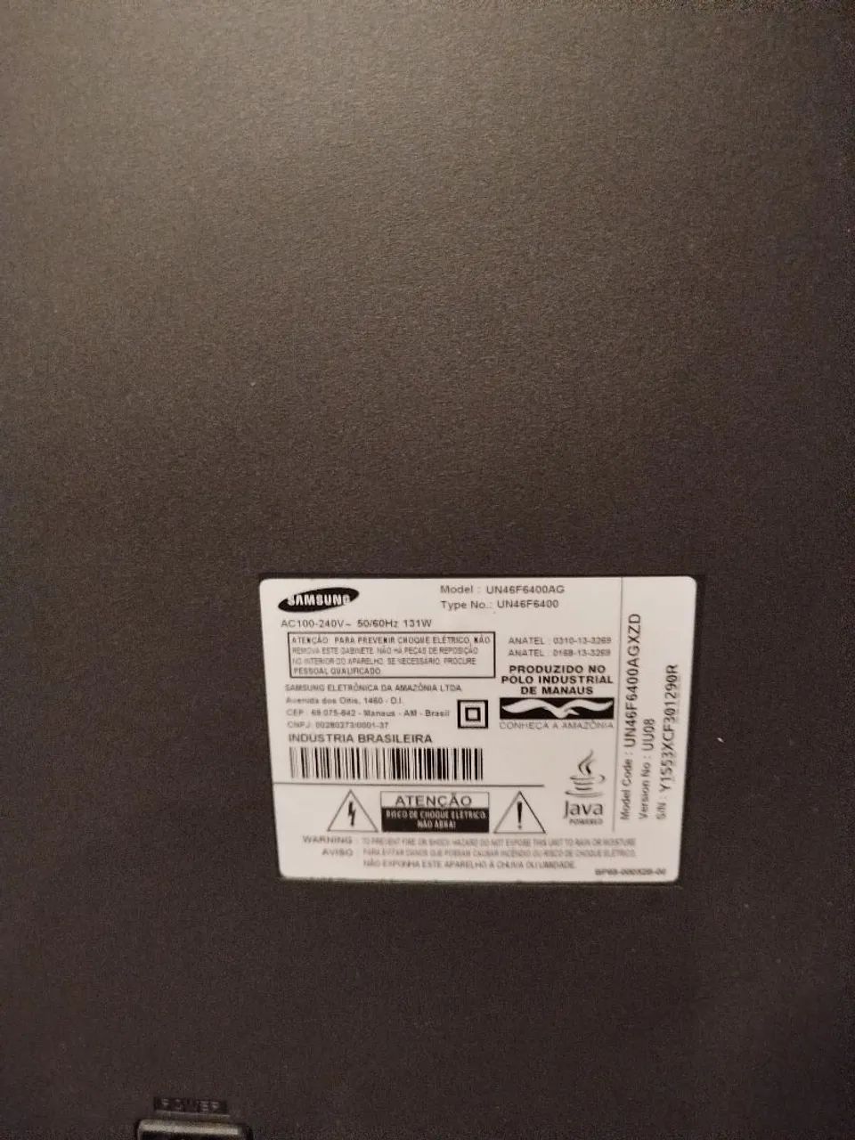 Vende-se TV SAMSUNG 46 POLEGADAS  - Foto 5