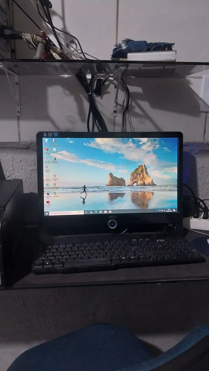 Monitor de computador funcionando perfeitamente  - Foto 2