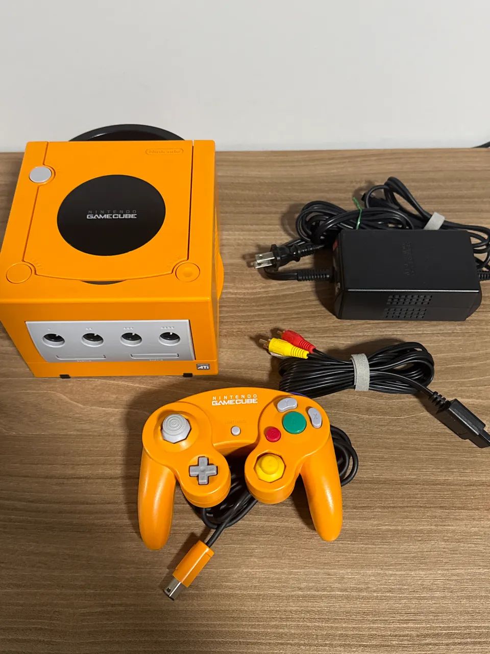 Console GameCube Laranja + 128GB - Impecável  - Foto 5
