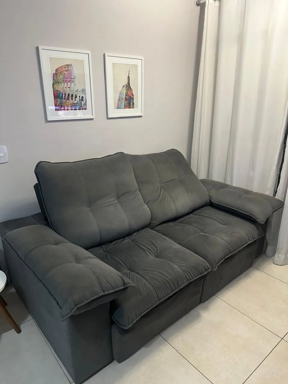 Sofá 3 Lugares Retrátil  - Foto 3