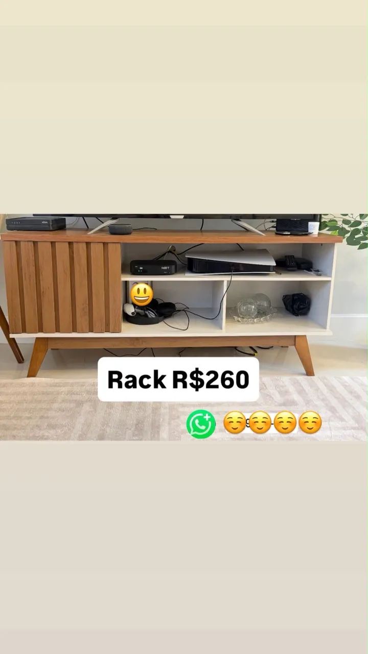 Vendo Rack para Tv até 60 polegadas 