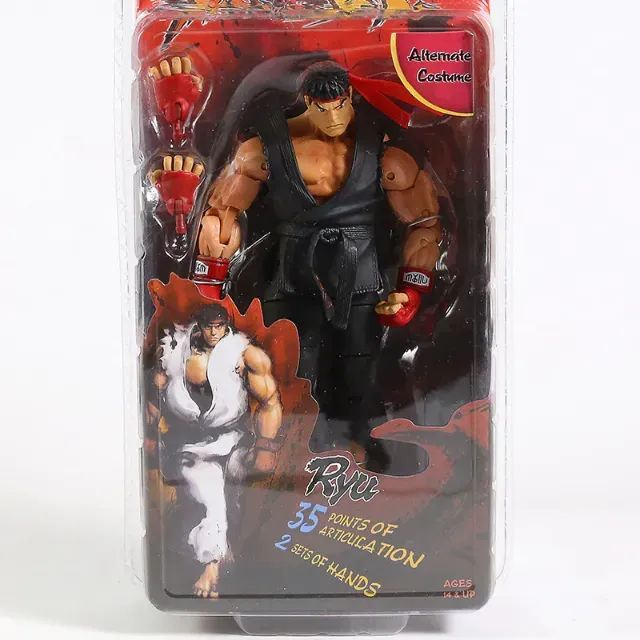 Street Fighter Capcom - Boneco Ryu Roupa Aletrnativa - Neca 18cm