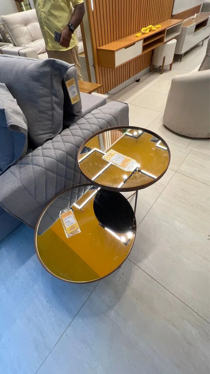Mesa de centro nova (embalada) comprada na Embaixador Móveis 