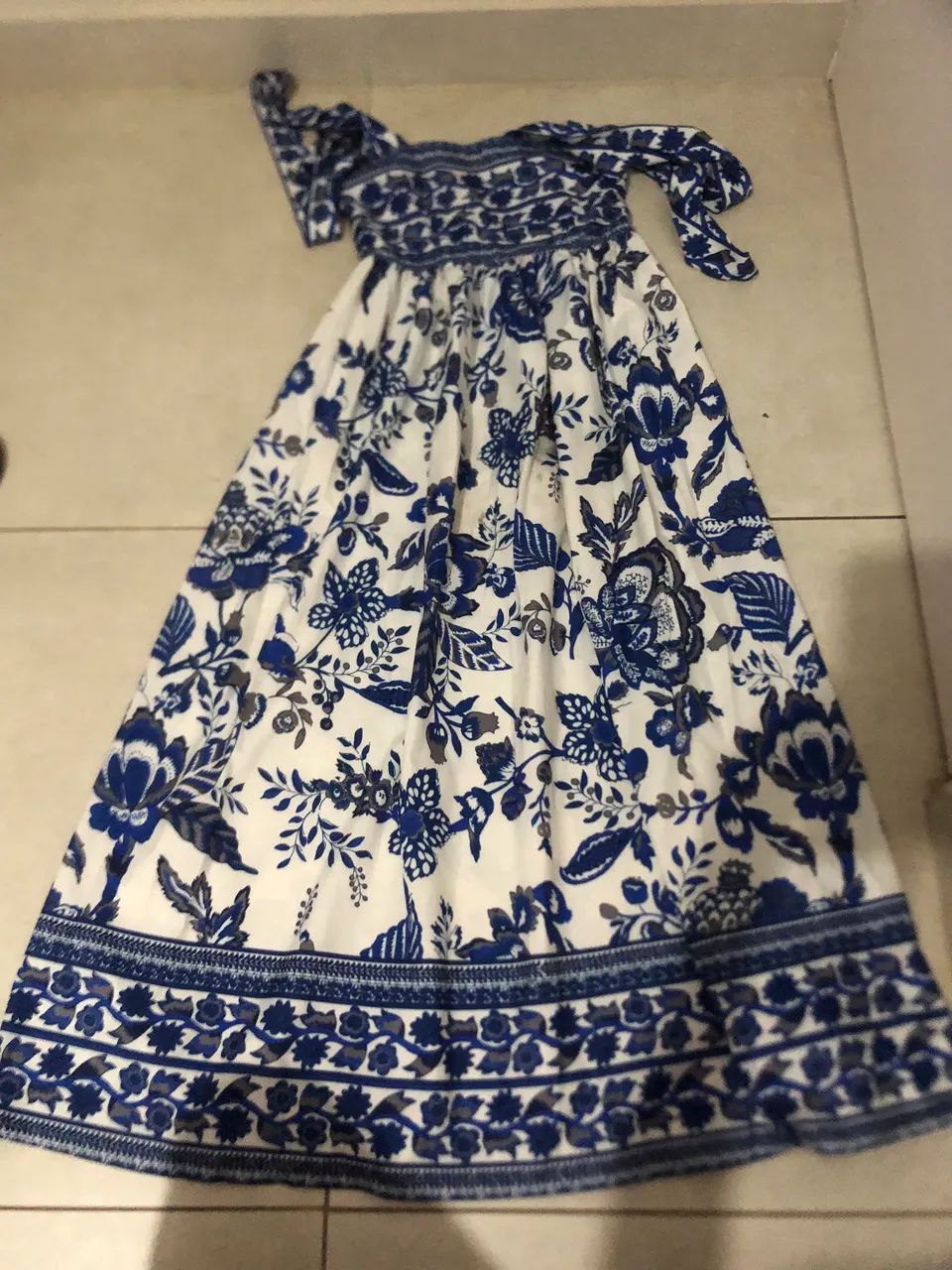 Vestido da farm azul