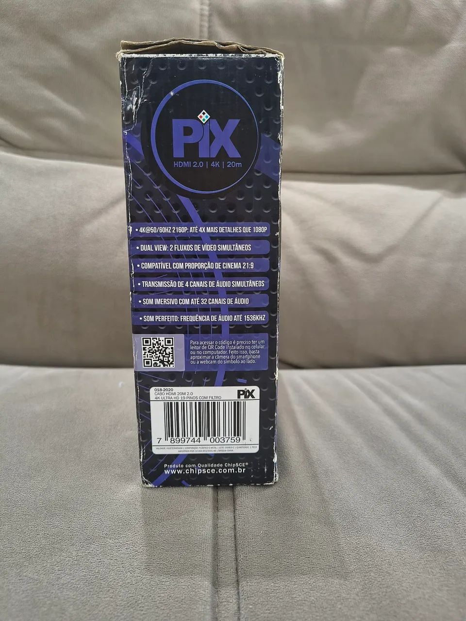 20 metros de cabo HDMI 4K UltraHD 3D PIX 