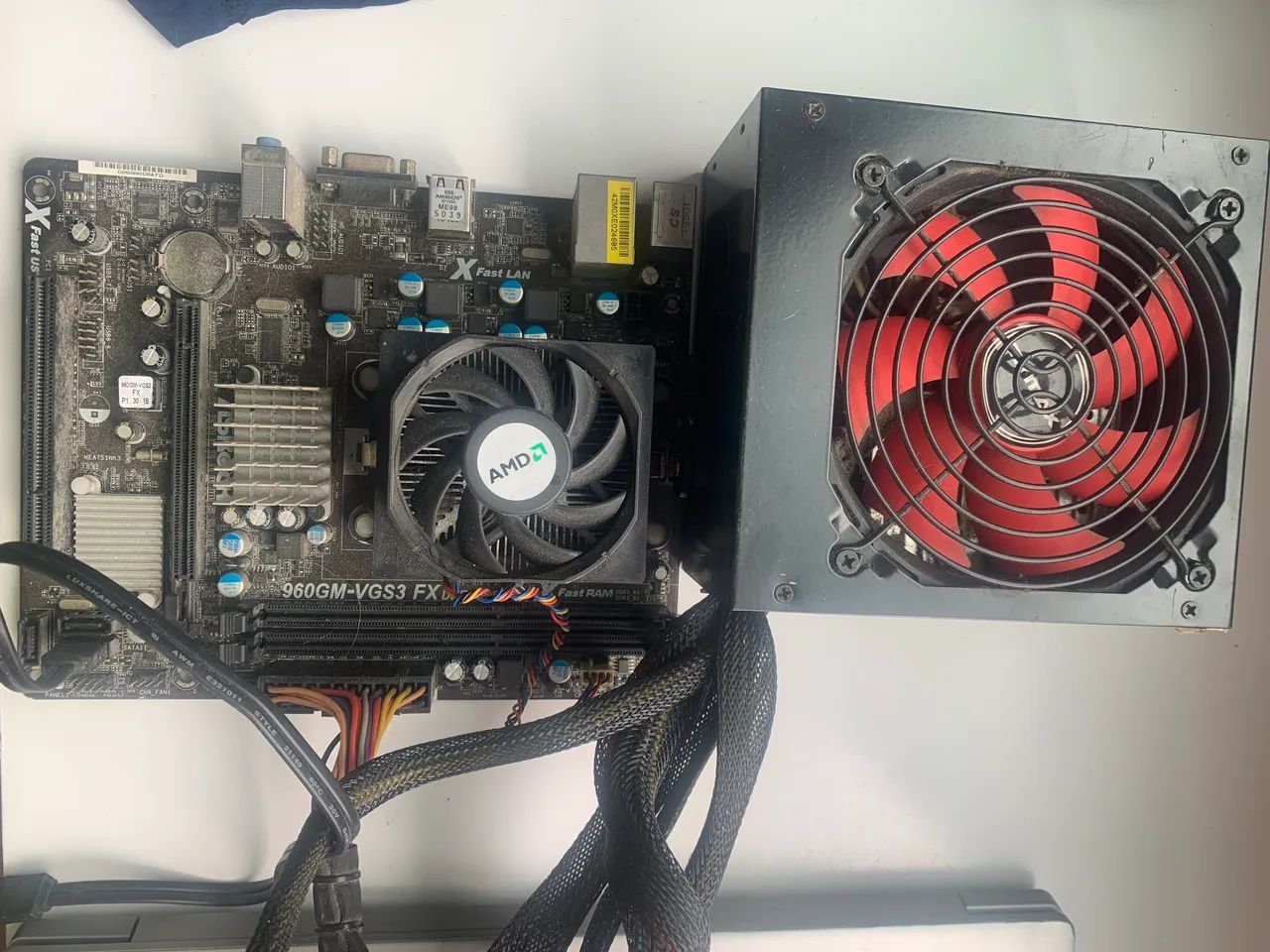 KIT Athlon 2 DDR3 + Placa Mãe + Fonte - Foto 2