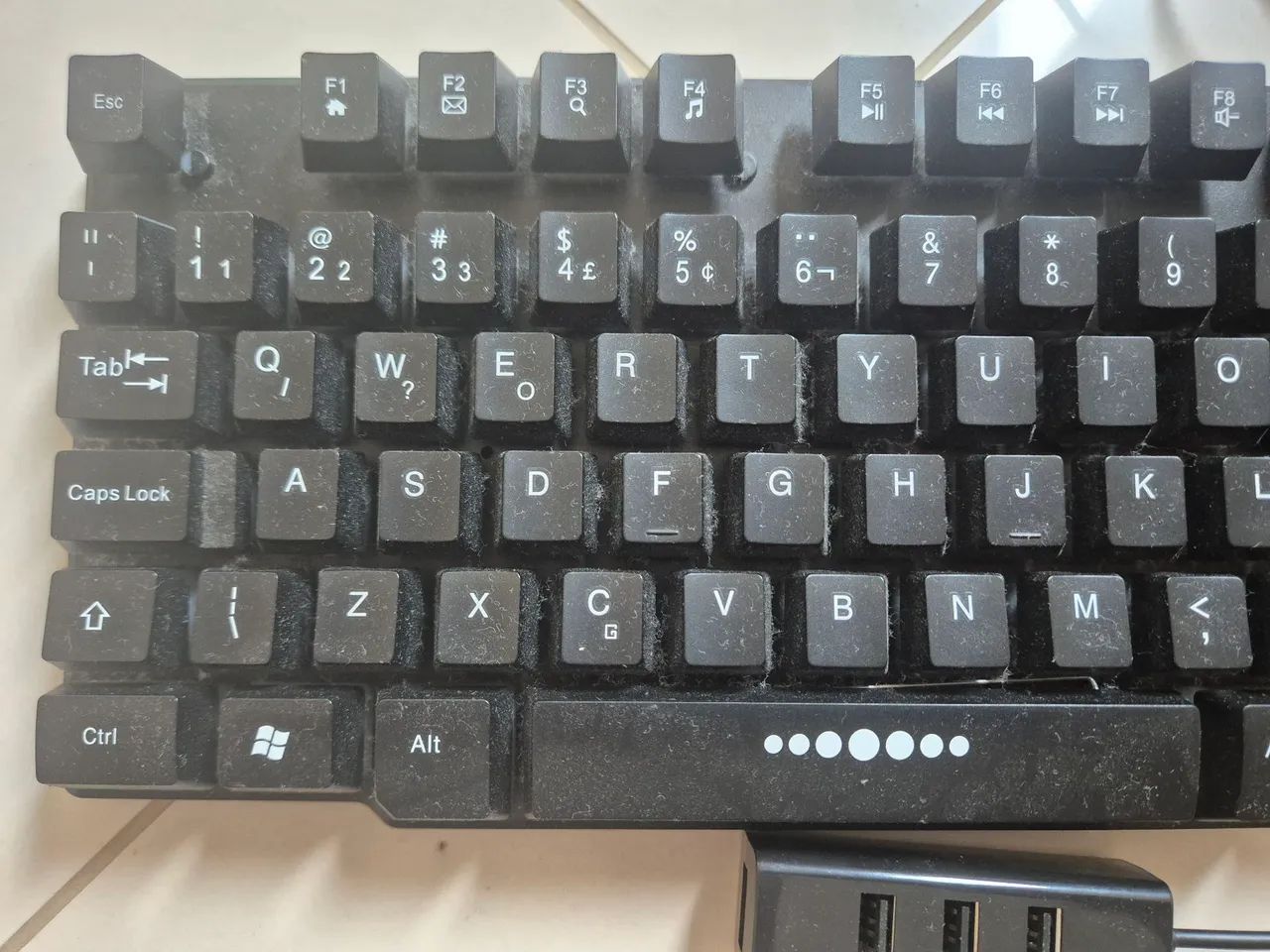 Teclado Gamer Clanm e Expansão USB - Foto 5
