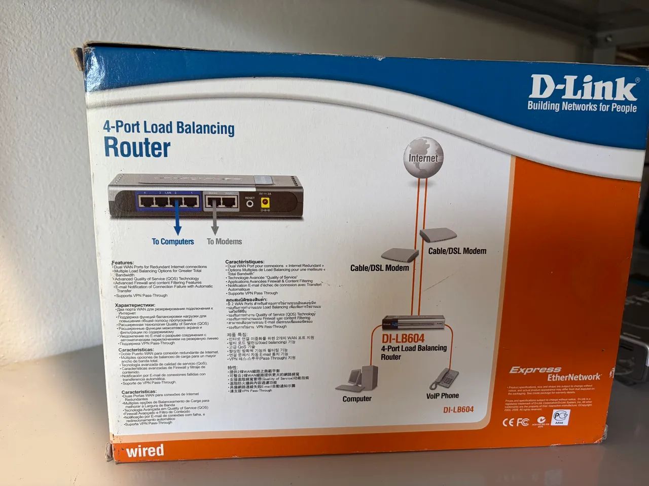 Router Load Balancer D-Link DI-LB604<br>Novo - Foto 3