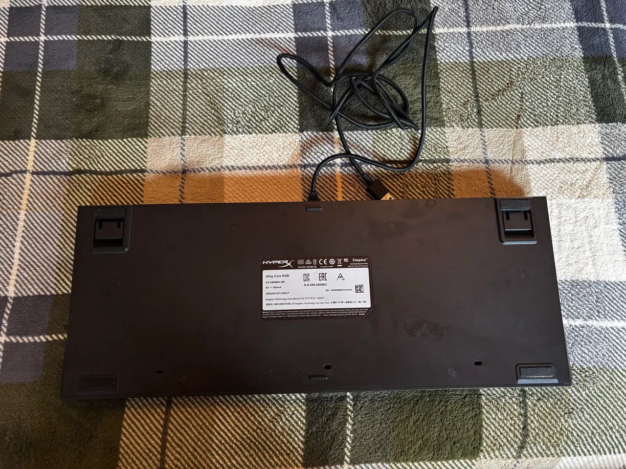 Teclado Gamer HyperX Alloy Core RGB ABNT2 USB - Foto 3