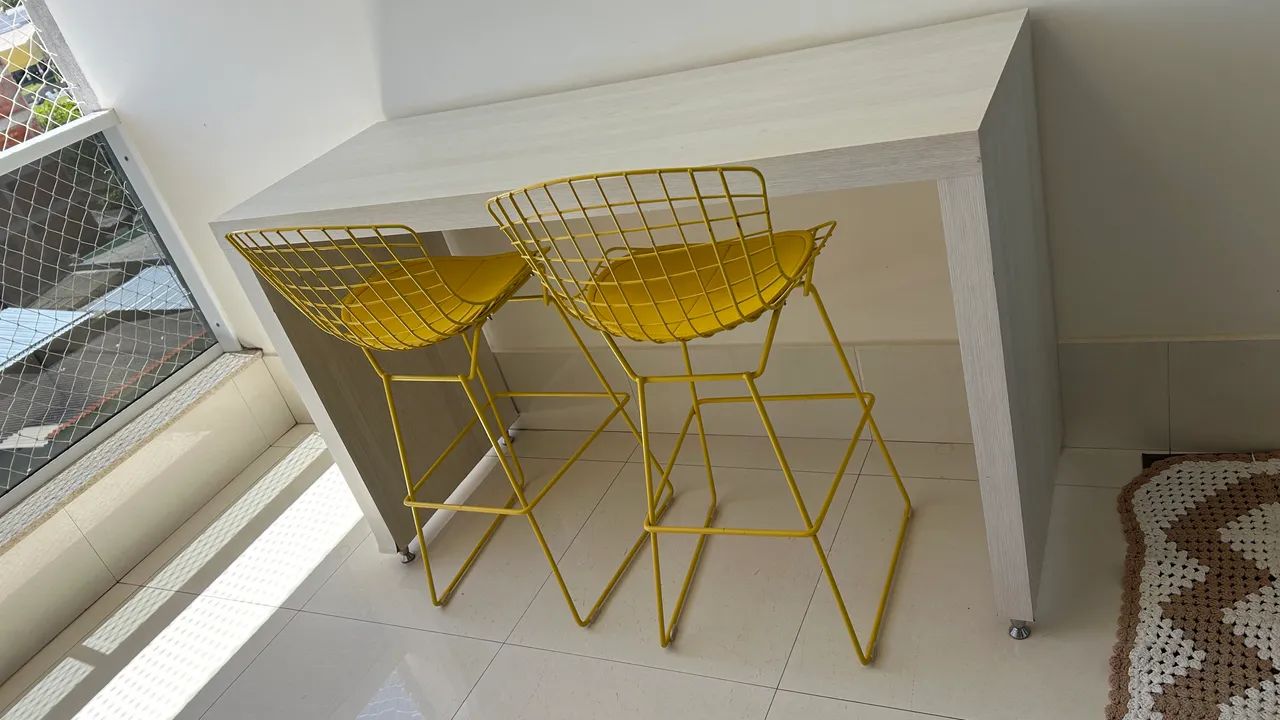 Banqueta Alta Aramado - Estilo Moderno - Foto 2