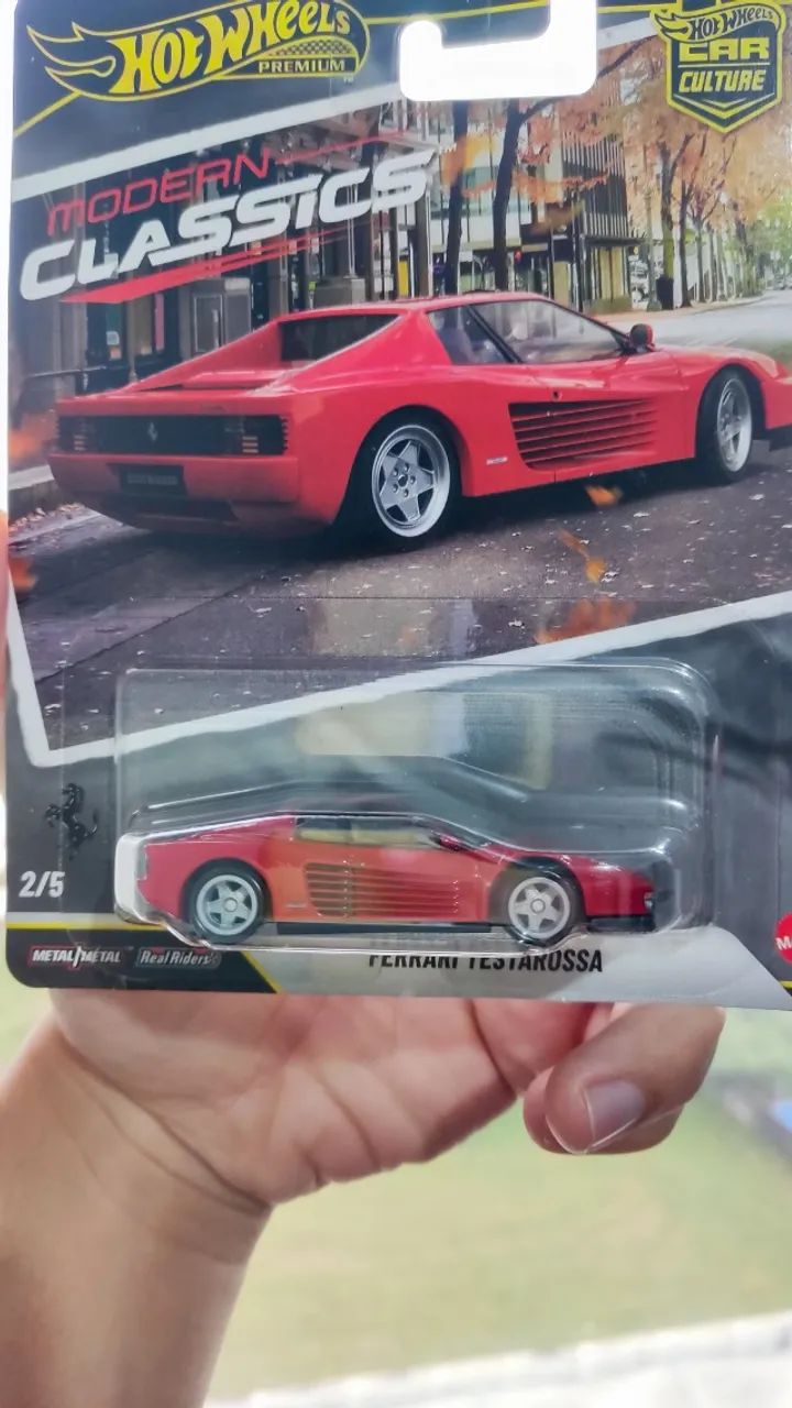 Hot Wheels - Ferrari Testarossa Premium - Foto 3